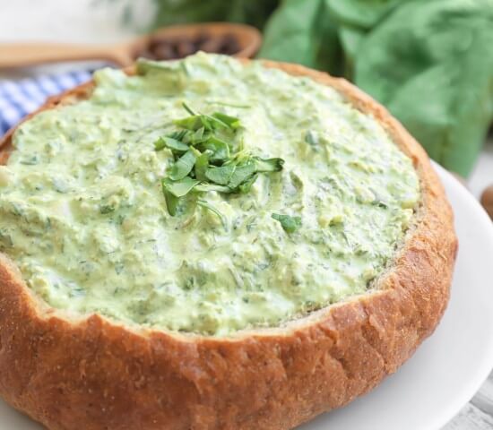 Plant Based Spinach Dip