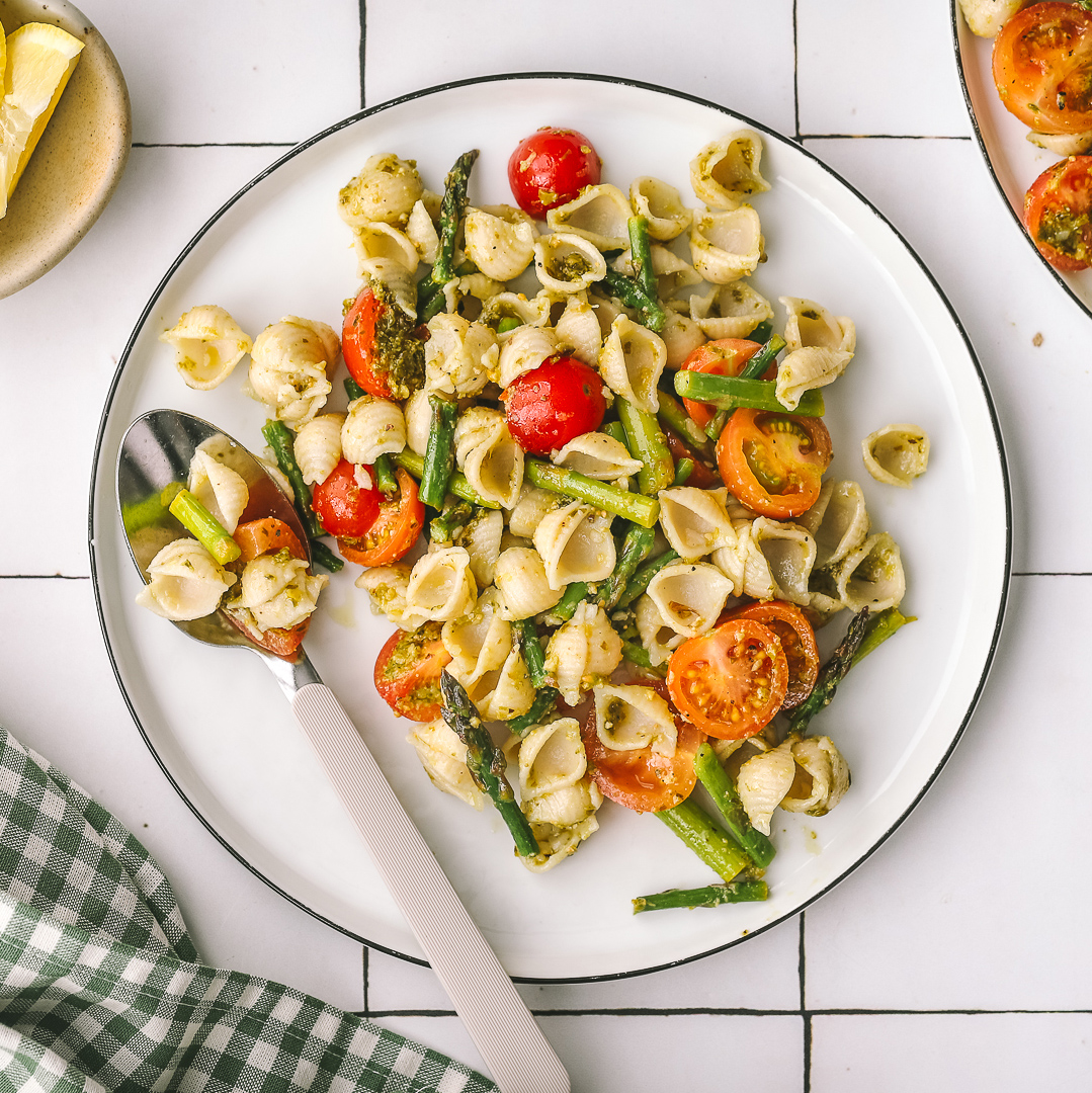 Lemon Asparagus Pasta Salad - Community Natural Foods