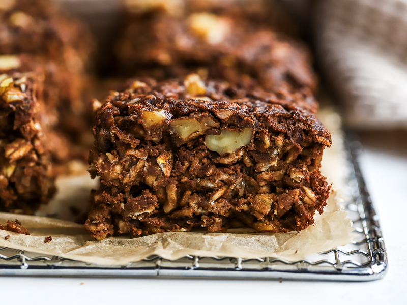 Pumpkin Cacao Oatmeal Bars - Community Natural Foods