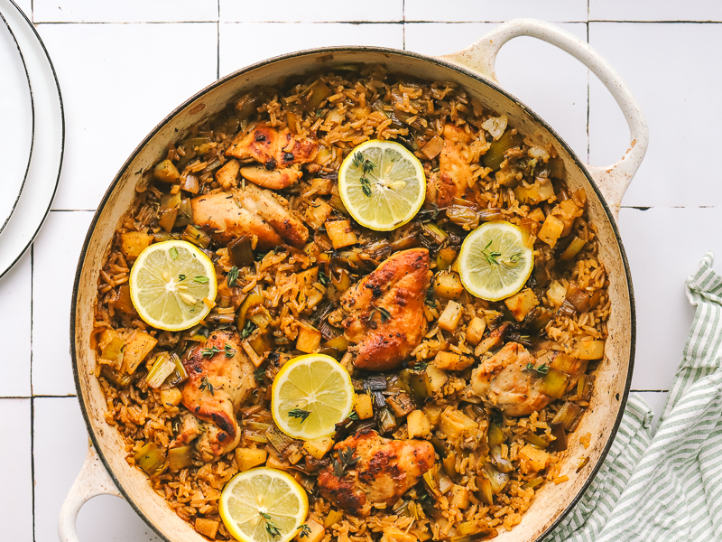 One Pan Chicken & Rice - Community Natural Foods