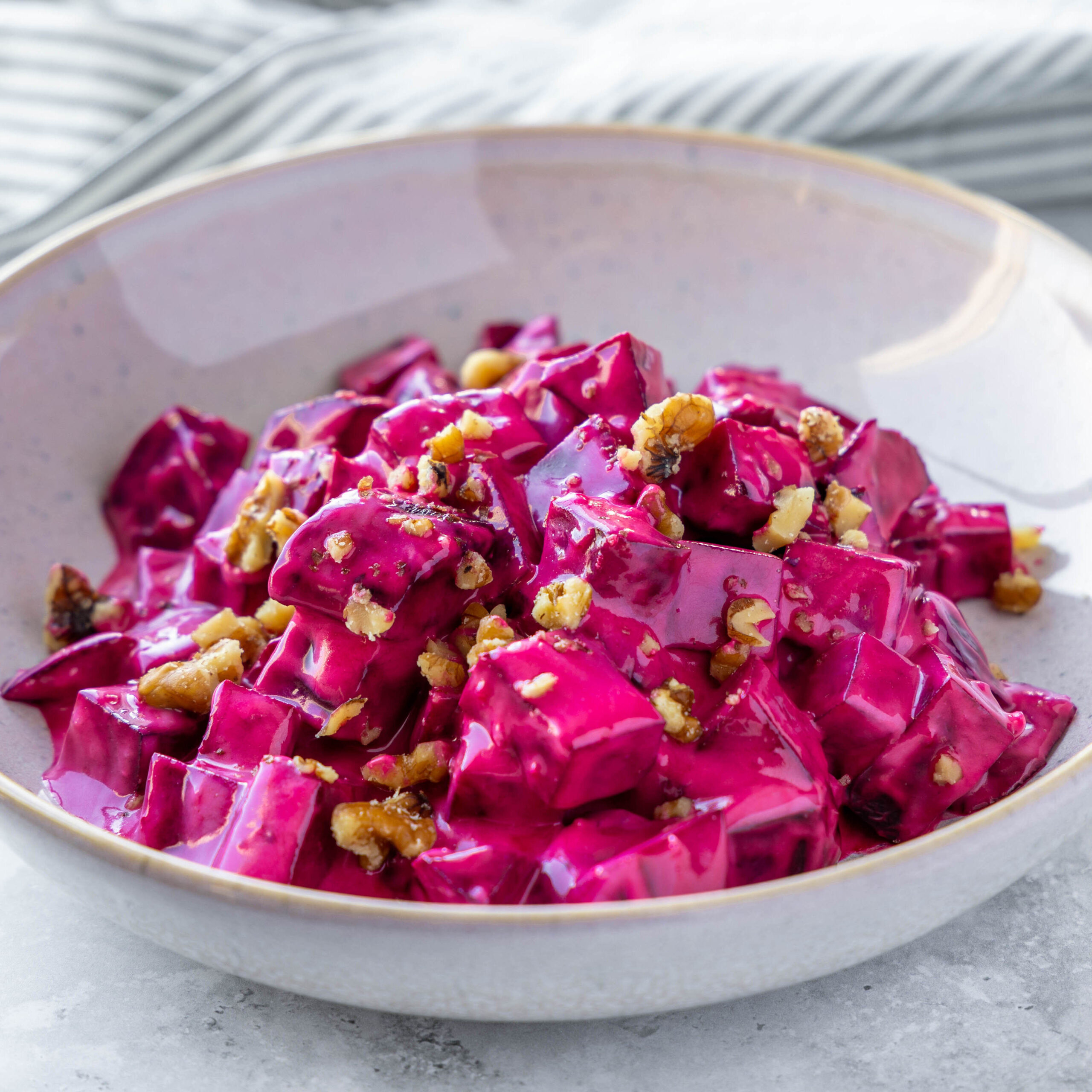 Greek Beetroot Salad with Yogurt Dressing - Community Natural Foods